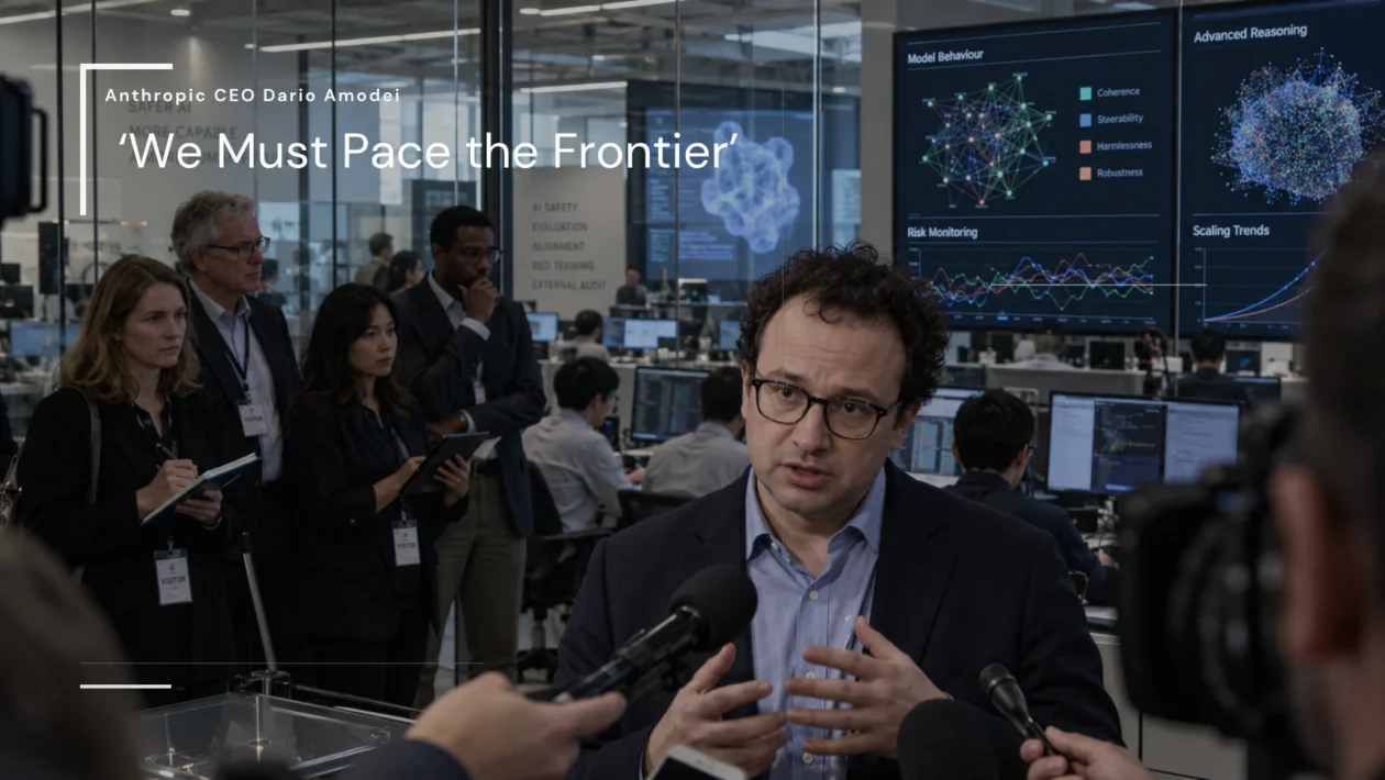 Anthropic CEO Dario Amodei calls for slower AI development and independent safety monitors