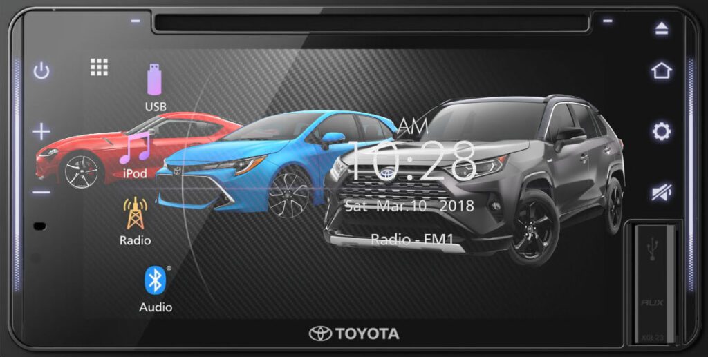 Toyota Audio Multimedia navigation errors