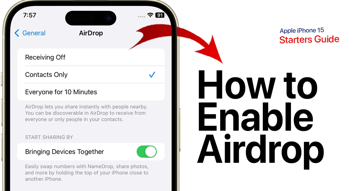 How to Use AirDrop on Your iPhone