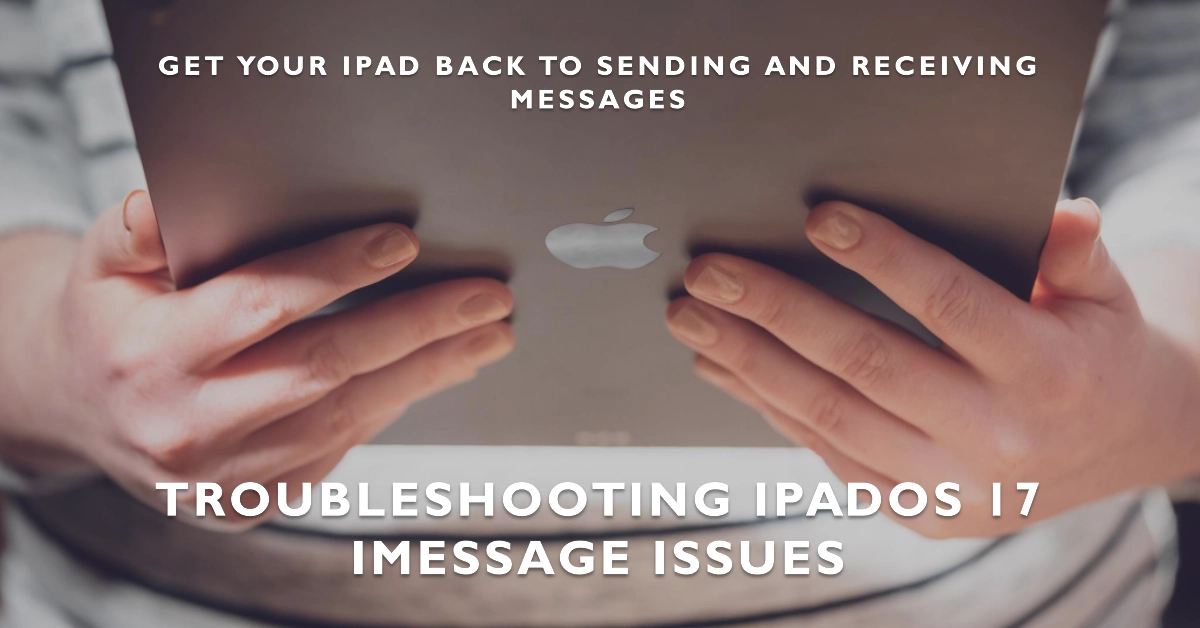 ipad pro not receiving sms messages