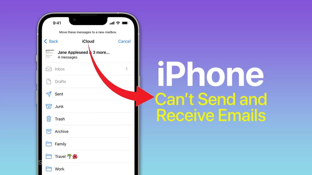 Fix An iPhone That Can’t Send / Receive Emails