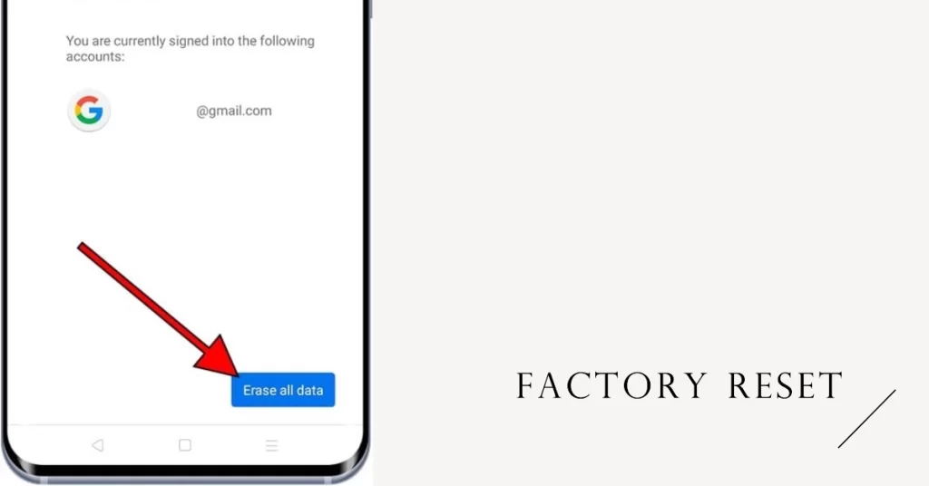 factory reset infinix gt 10 pro