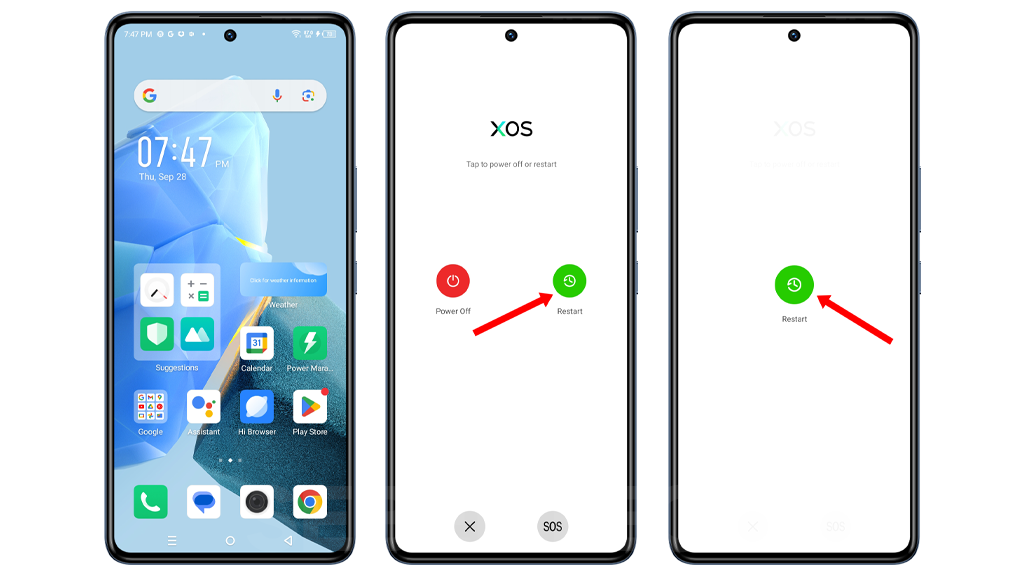 How To Restart An Infinix GT 10 Pro 1