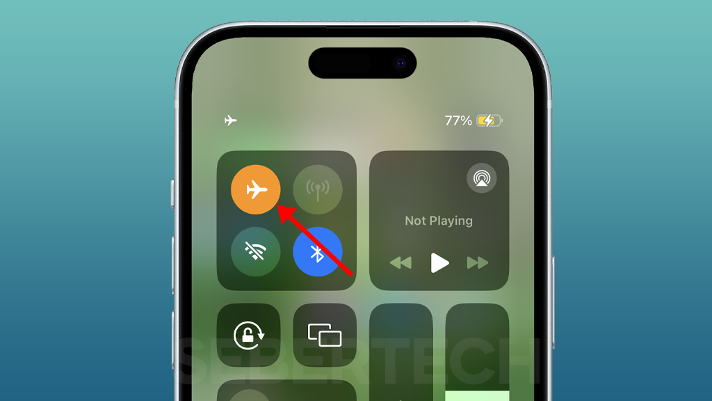 How to Enable Disable Airplane Mode on iPhone 15 5