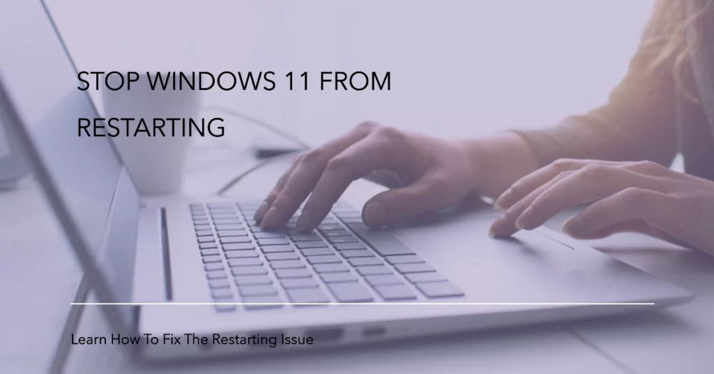 Fix Windows 11 keeps restarting