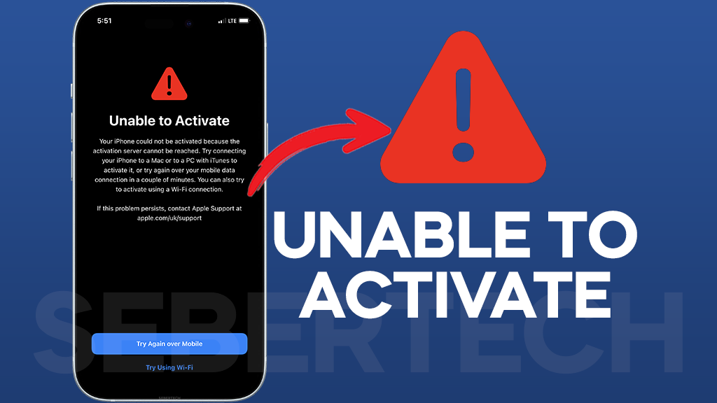 Fix iPhone 15 Unable To Activate Error