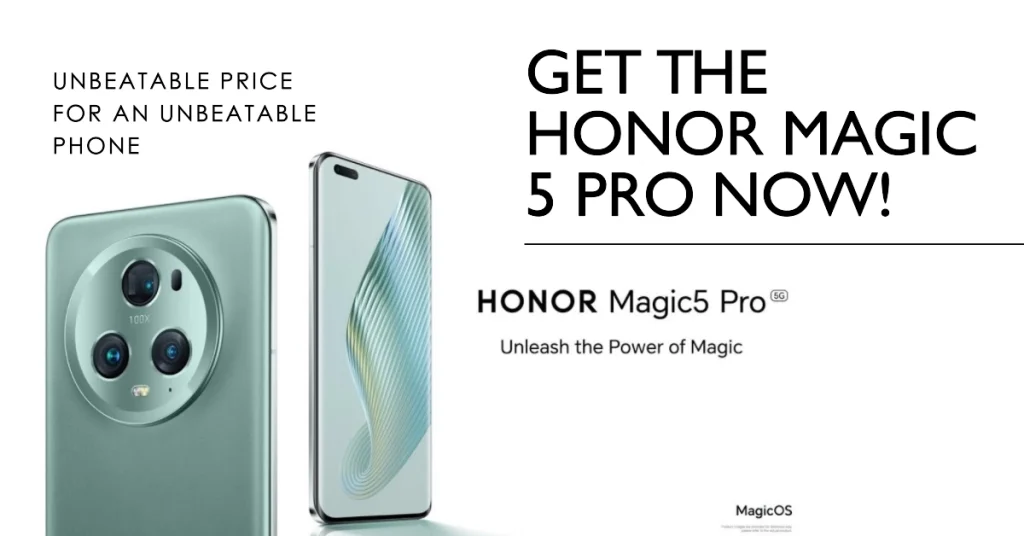 Honor Magic 5 Pro Now Priced to Thrill, Undercuts iPhone 15