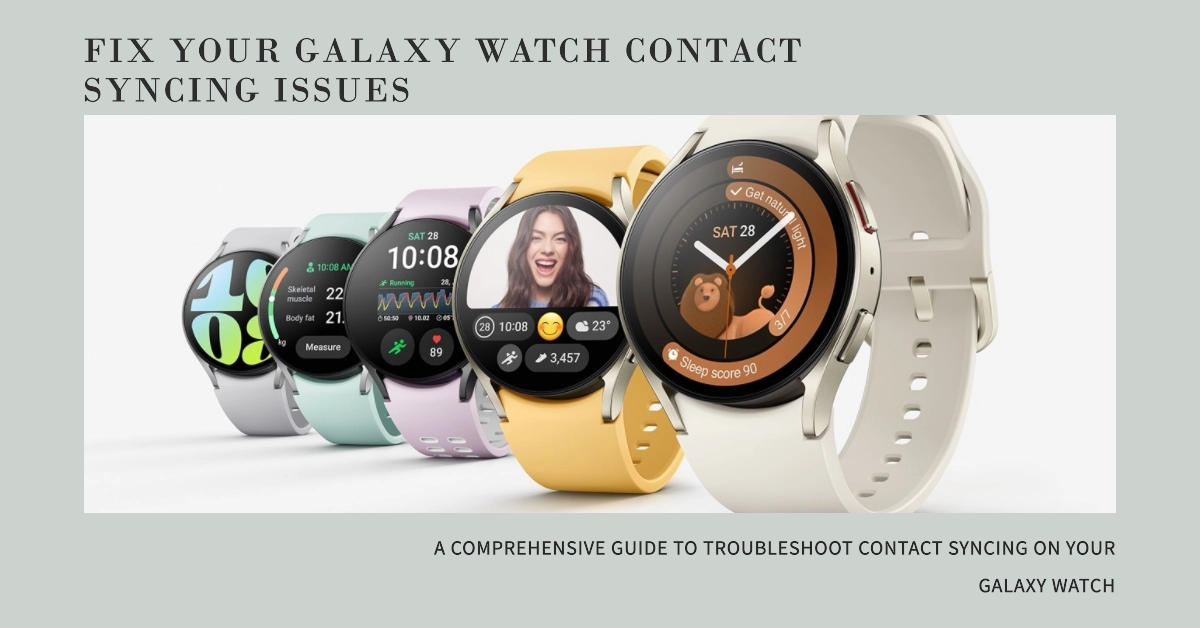 Syncing samsung shop watch to phone