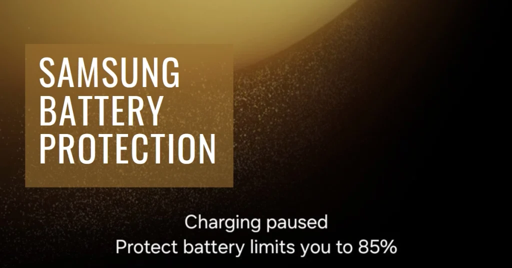 Samsung Battery Protection: Here's How It Works and How to Use It on Android 14