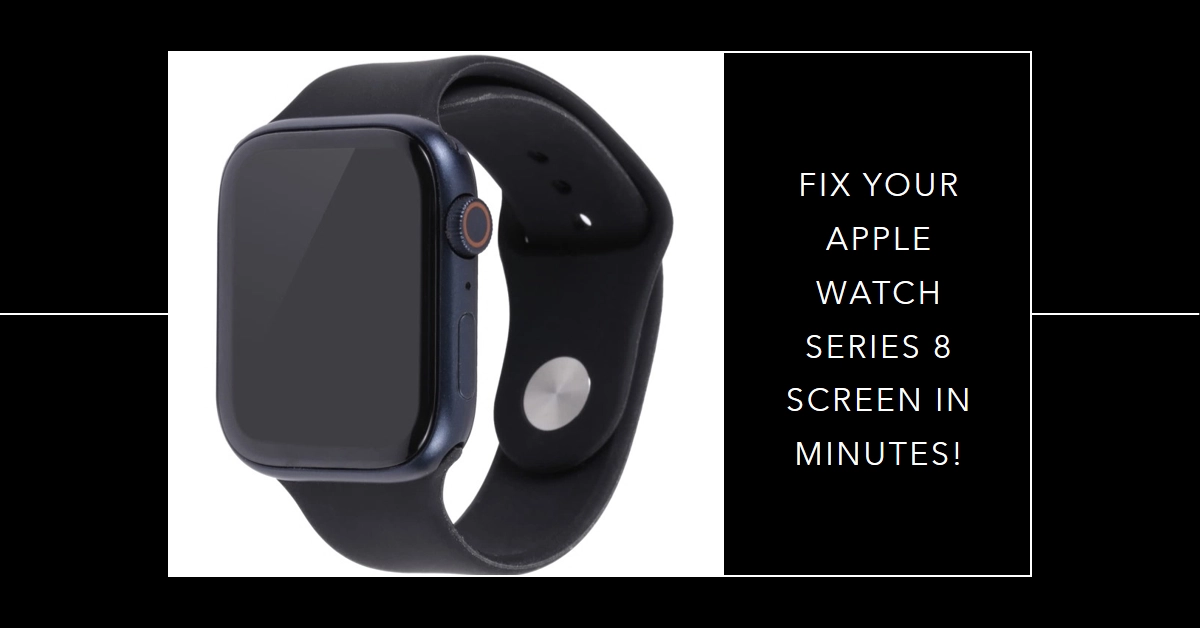 How to fix black screen on apple discount watch