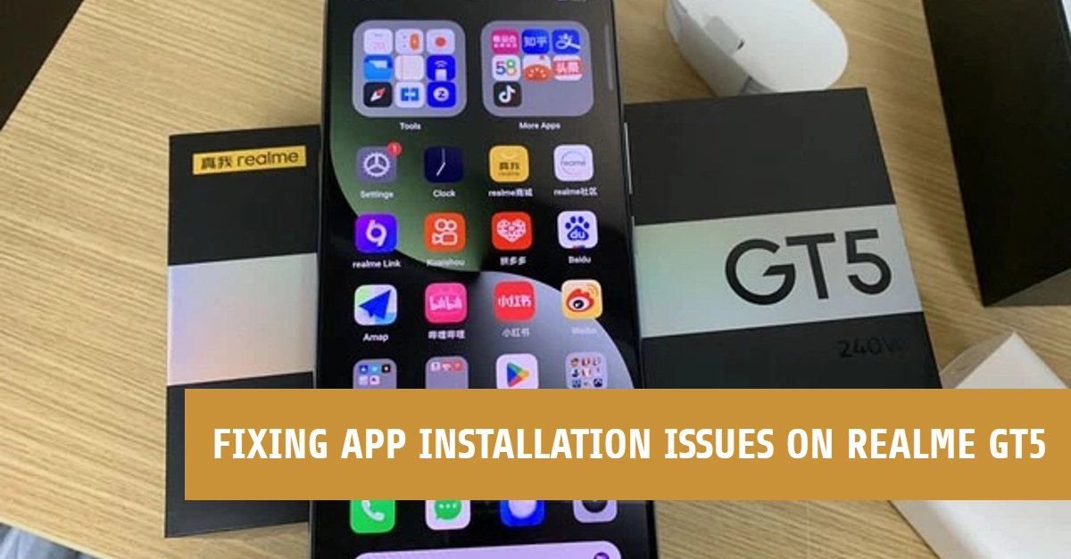 Why You Can't Install Apps on Your Realme GT5 and How to Fix It